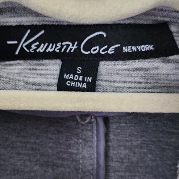 KENNETH COLE Long Coat | Stand Collar | Single Button | Fly Away Style | Small - Picture 5 of 8